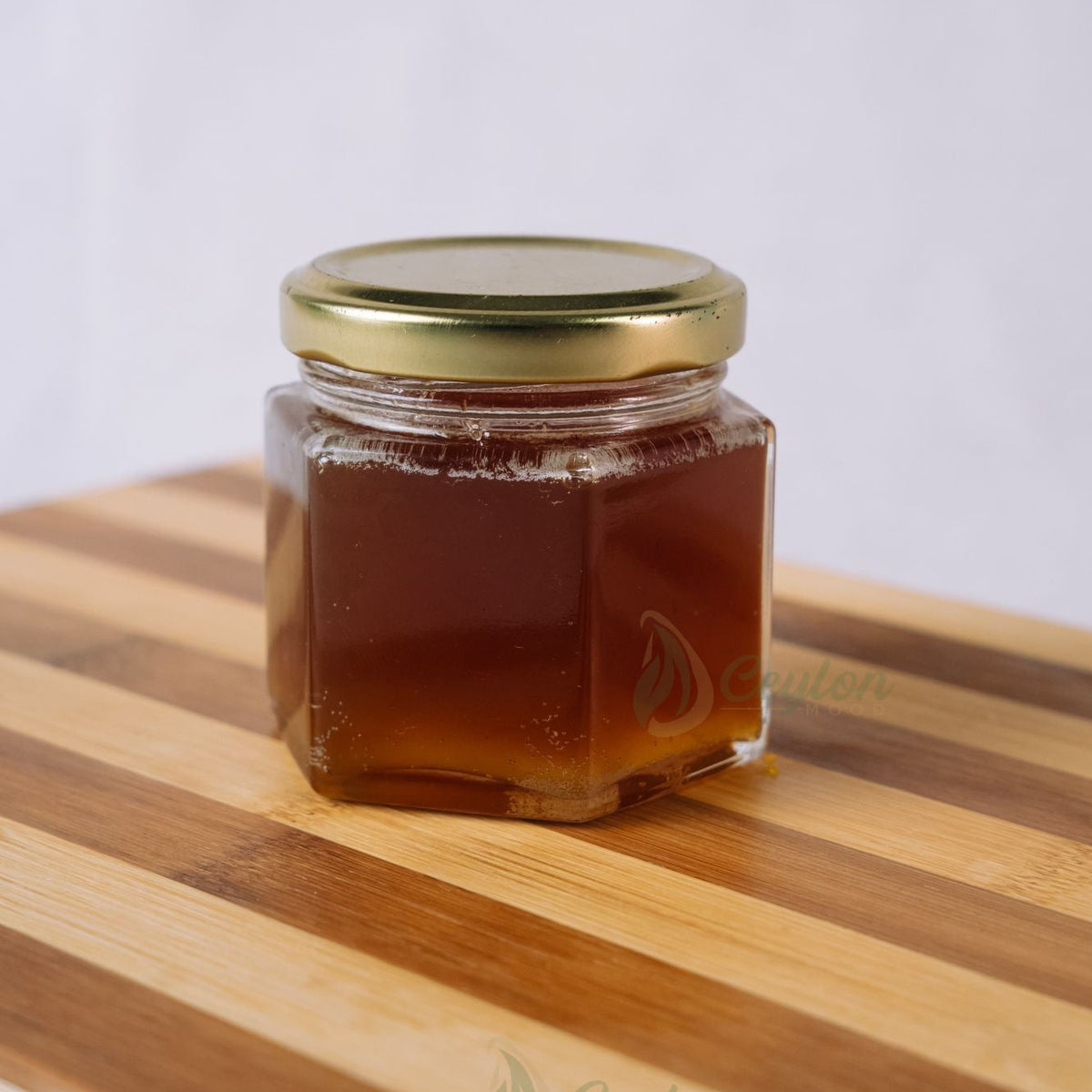 Ceylon Mood pure bee honey in a 250 g glass jar