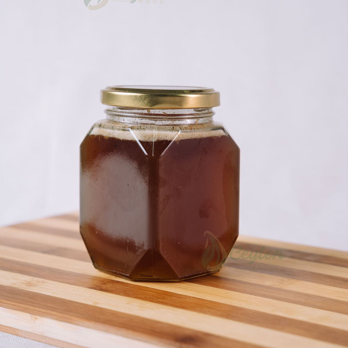 Ceylon Mood pure bee honey in a 500 g glass jar